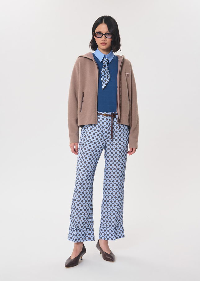 Pierre's Pants printed right light blue cloud Cloud TARA JARMON UK