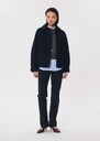 Billie Jacket navy blue with patch pockets Night TARA JARMON UK