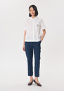 Camilo shirt white short-sleeved White TARA JARMON UK