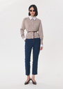 Giulia vest hazelnut Nut brown TARA JARMON UK