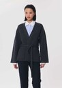 Gaya Vest to tie Gray grey TARA JARMON UK