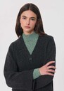 Giuliana vest heather gray Gray grey TARA JARMON UK