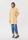 Maryline coat vanilla with patch pockets Vanilla TARA JARMON UK