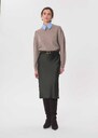 Perry sweater caramel balloon sleeves Caramel TARA JARMON UK