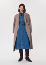 Rodeo Dress long blue denim dress with belt Denim TARA JARMON UK