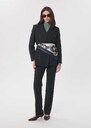 Virginia jacket belted grey blazer Grey TARA JARMON UK