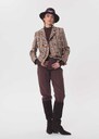 Vannie Jacket short Nut brown TARA JARMON UK