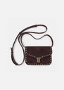 Bag 8 Bis brown shoulder strap with signature clasp Tonka TARA JARMON UK