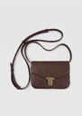 Bag 8 Bis brown shoulder strap Tonka TARA JARMON UK