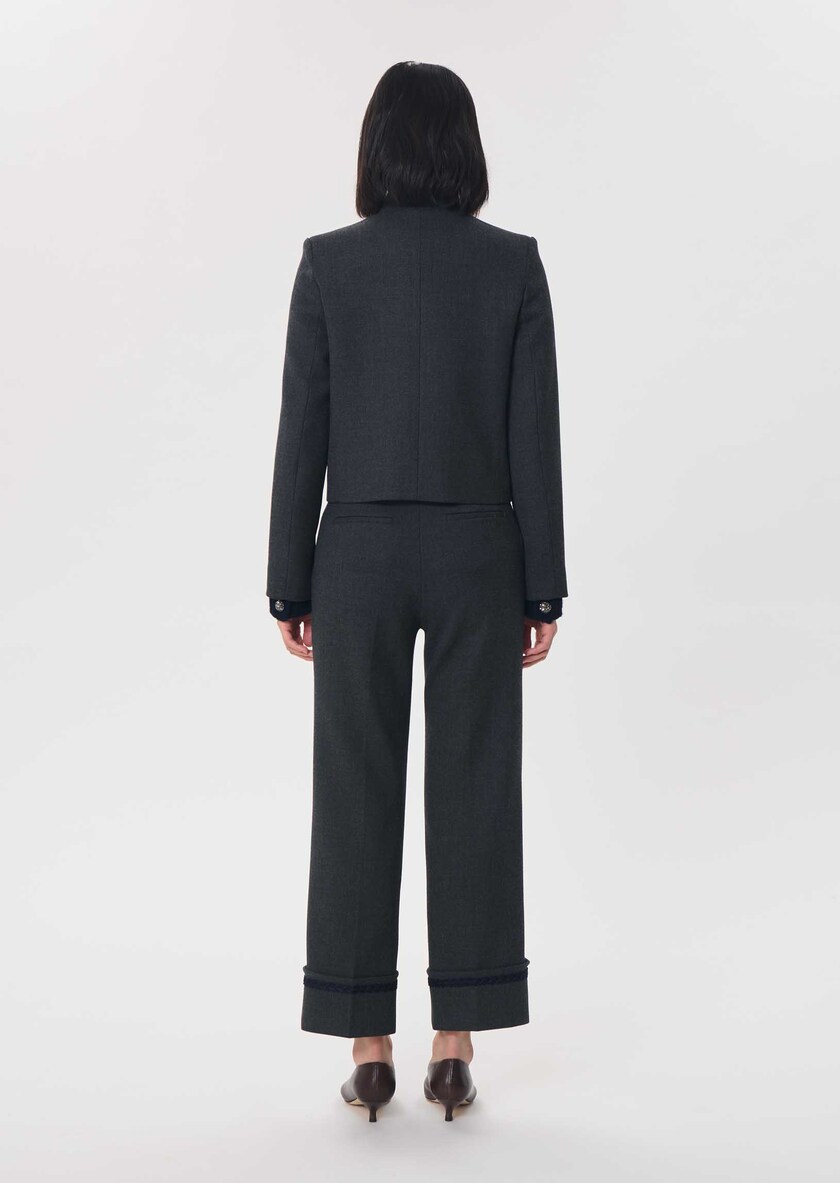 Valesco Jacket short right anthracite Grey TARA JARMON UK