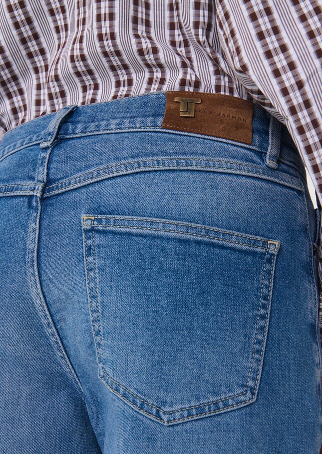 Joseph Jeans straight blue faded denim Denim TARA JARMON UK