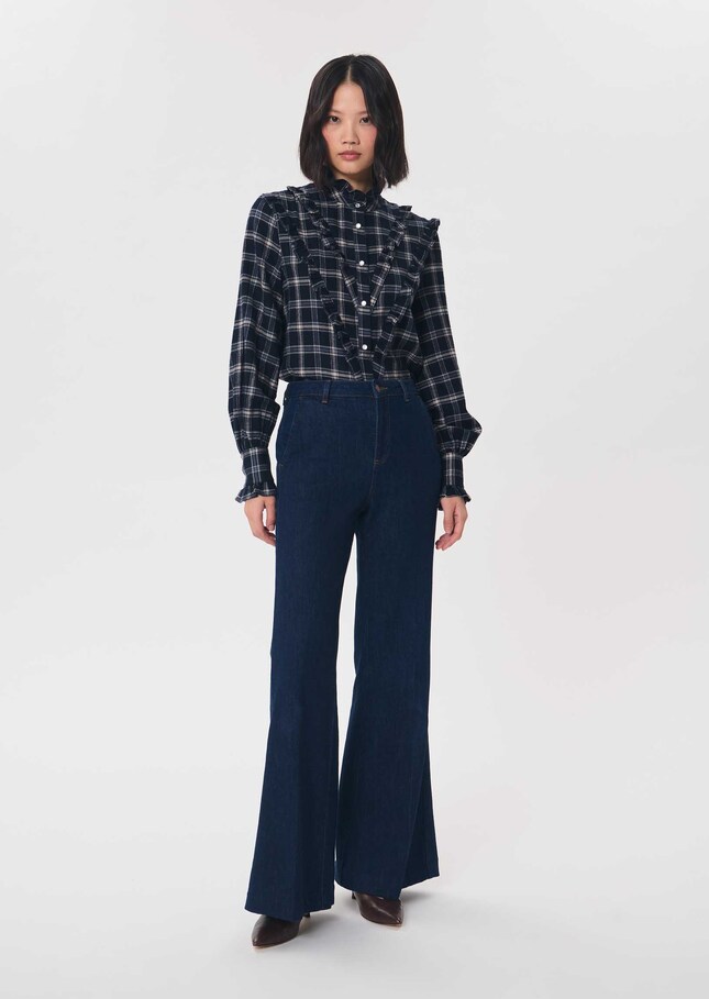 Jacome jeans dark blue flare Brut TARA JARMON UK