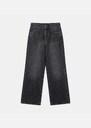 Juliano Jeans slim black pants with gold studs Charcoal TARA JARMON UK