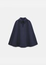 Maddie Coat blue shirt collar Denim TARA JARMON UK