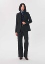 Premier Trousers anthracite grey flare Grey TARA JARMON UK
