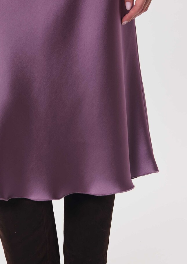 Julia Skirt long, flowing purple Pourpre TARA JARMON UK