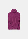 Angèle's Breastplate ripe roll-neck knit Mûre TARA JARMON UK