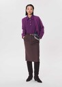 Giuliana vest lilac with patch pockets Mûre TARA JARMON UK