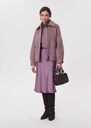 Julia Skirt long, flowing purple Pourpre TARA JARMON UK