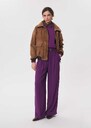 Pia Pants high waist Mûre TARA JARMON UK