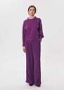Polyn sweater ripe balloon-sleeved Mûre TARA JARMON UK