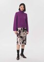 Palina Sweater ripe turtleneck Mûre TARA JARMON UK