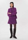 Roline Dress short ripe breast Mûre TARA JARMON UK